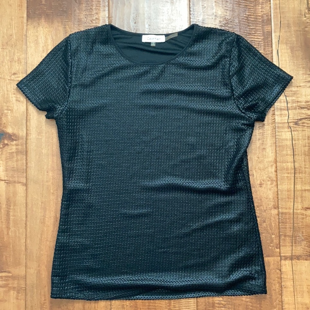 Calvin Klein 🖤 textured top